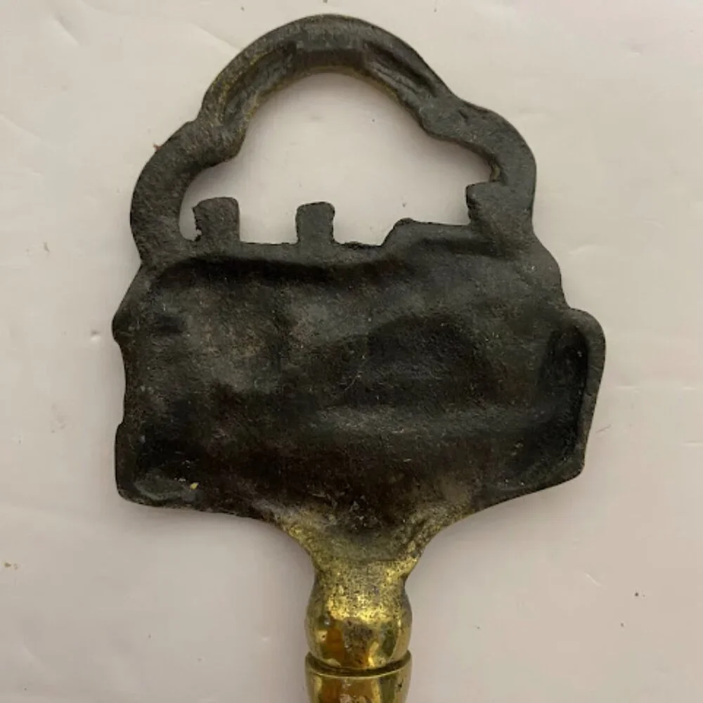 Vintage Ann Hathaway's Cottage Brass Bottle Opener - 5